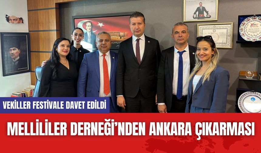 Mellililer Derneği’nden Ankara Çıkarması