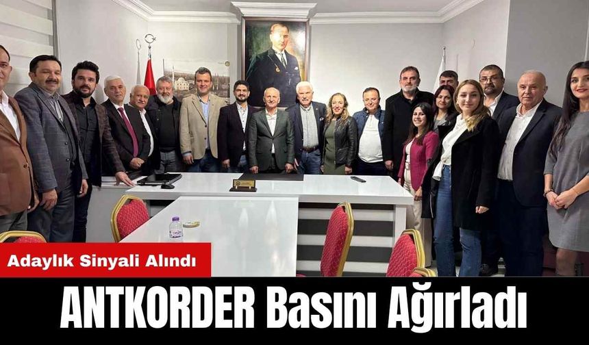 ANTKORDER Basını Ağırladı