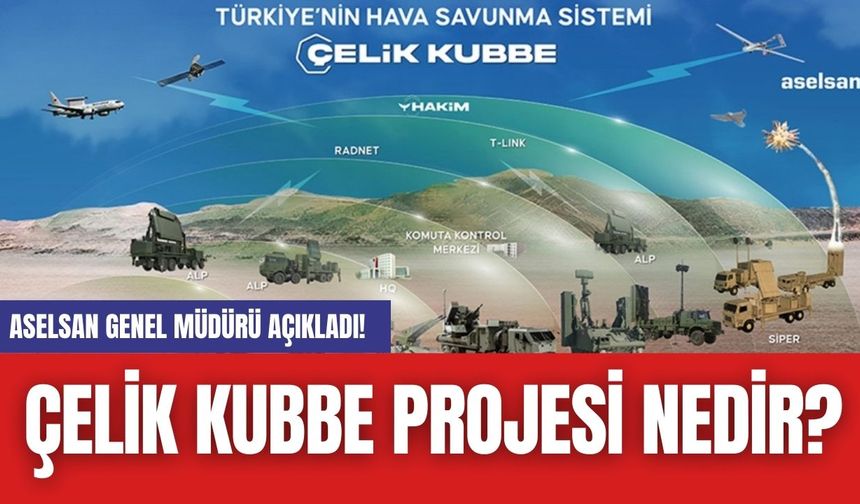 ASELSAN Genel Müdürü Açıkladı! Çelik Kubbe Projesi Nedir?