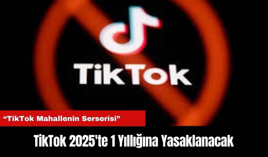 TikTok 2025'te 1 Yıllığına Yasaklanacak