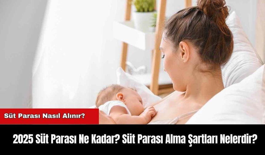 2025 Süt Parası Ne Kadar? Süt Parası Alma Şartları Nelerdir? Süt Parası Nasıl Alınır?