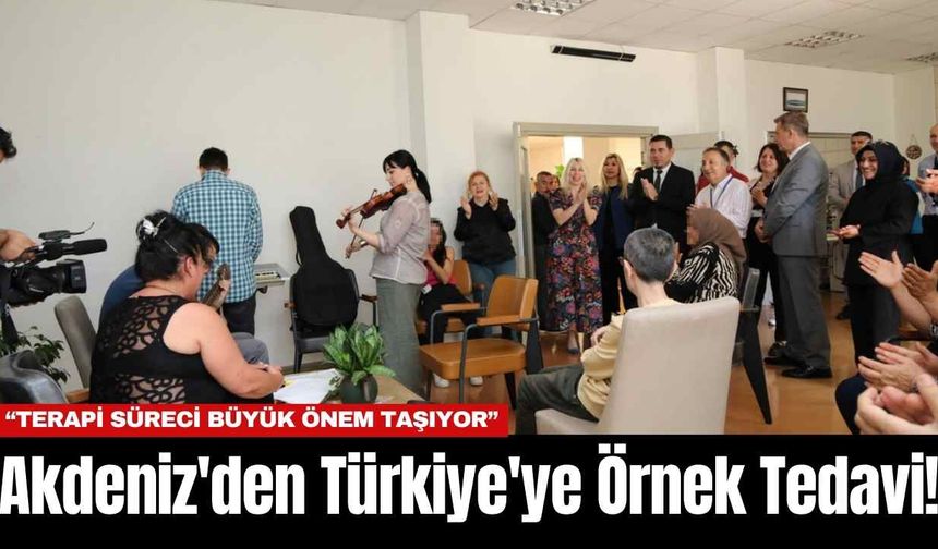 Akdeniz'den Türkiye'ye Örnek Tedavi!